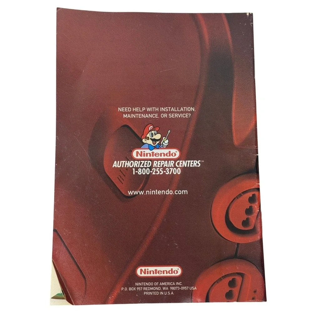 Nintendo 64 Mario Golf Instruction Booklet Manual N64 U/NUS-NMFE-USA Original